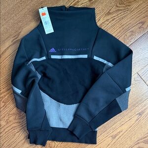 Adidas Stella McCartney Black and Gray Pullover